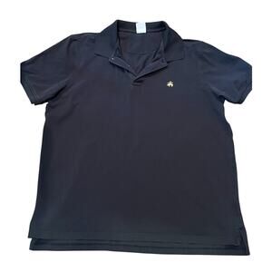 Brooks Brothers Black Polo Men’s XL Classic Fit Short Sleeve Preppy Luxury